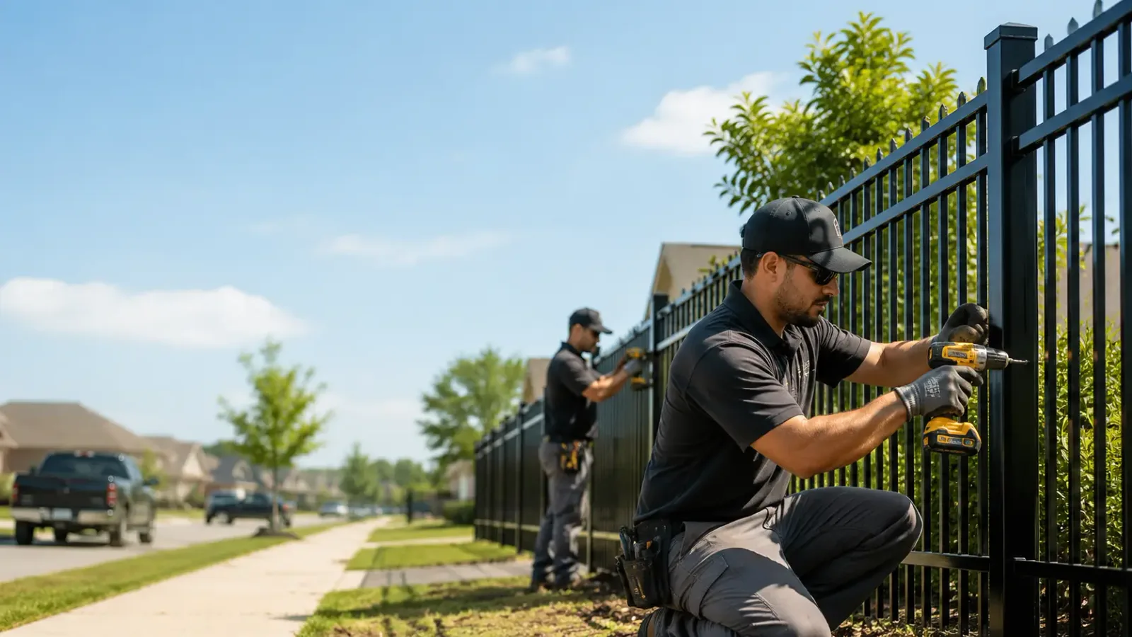 Metal Fence Installation in Columbus, MS
